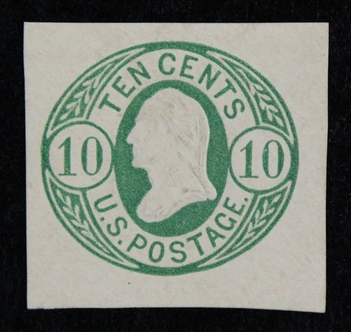 CKStamps: US Cut Square Stamps Collection Scott#U40 Unused NH NG