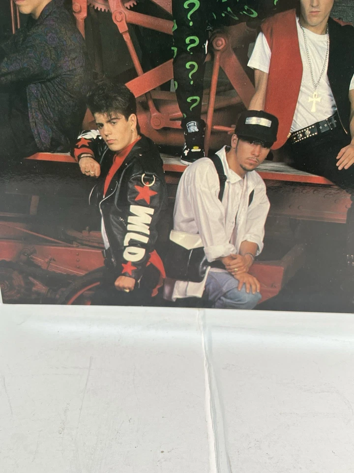 New Kids on the Block 1991 Promo Postcard 8x10 Licensed Reprint - Image 2 of 4