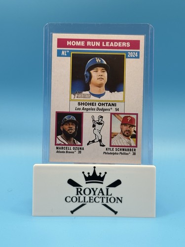 2025 Heritage NL HR Leaders #193 Shohei Ohtani, Ozuna, Schwarber Dodgers