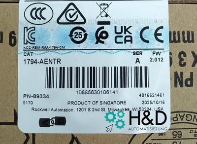 1794-AENTR  Allen-Bradley  Flex EtherNet/IP Adapter  