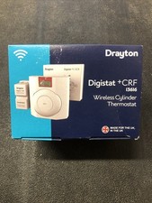 Drayton Digistat+ CRF - Wireless Thermostat & Receiver Unit - White (13616)