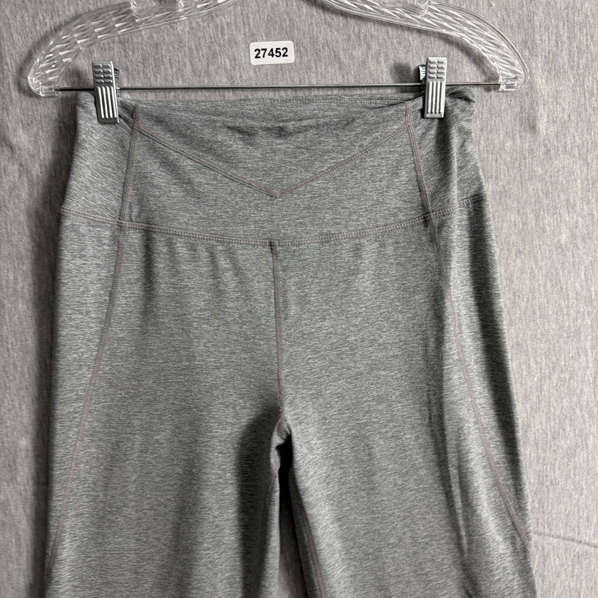 Free People Movement Women's Medium Gray High Waisted Flare Pants