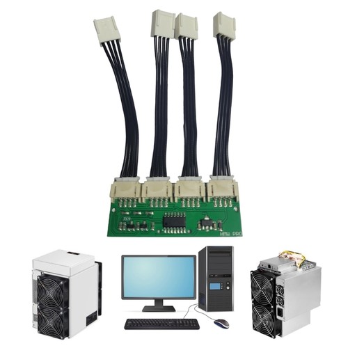 4-in-1 4Pin Fan Speed Emulator Fan Speed Emulation Circuit Board for iBeLink - Afbeelding 2 van 8