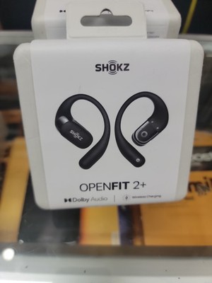 Shokz OpenFit 2+ Plus Open Ear True Wireless Earbuds Black NEW SEALED T921