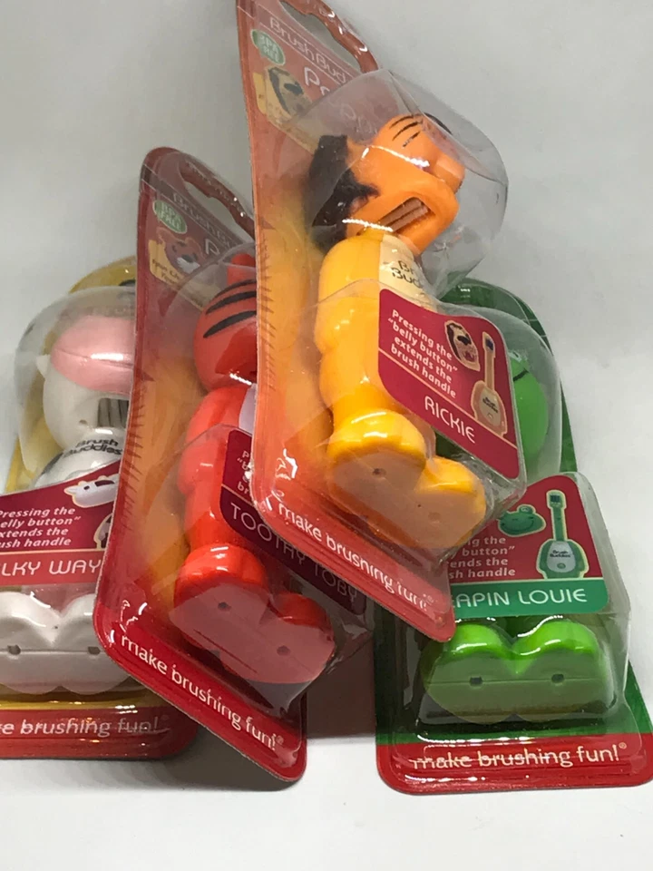 Cepillo de dientes Brush Buddies Poppin' | Nuevo | Colecciona los 5 | Tamaño de viaje niños Foto 3 de 4