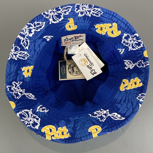 Pitt Panthers Reyn Spooner Fischerhut Sonne Schlapphut S/M Booney Angeln Bootfahren - Bild 8 von 9