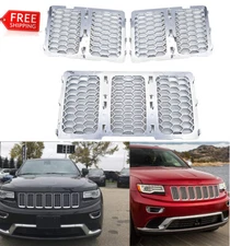 JeCar Grille Insert Kit Front Grill Cover For Jeep Grand Cherokee 2014-2016