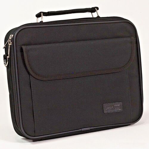 Estuche de transporte para computadora portátil de 12,1" netbook tableta portátil acolchado bolso de hombro DicotaBag negro - Imagen 1 de 12