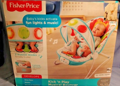 fisher price deluxe kick and play musical bouncer