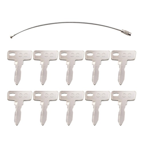 Ignition Key 1012505 AM10079 For Club Car Precedent Golf Cart Metal #1920 10pcs - Picture 2 of 7