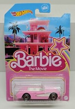 HOT WHEELS BARBIE THE MOVIE 1956 CORVETTE NEW NIP - FREE TRACKED SHIPPING