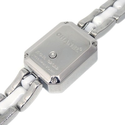 Chanel Premiere H2132 Quartz Watch Ceramic SS Diamond 194207  display picture 3