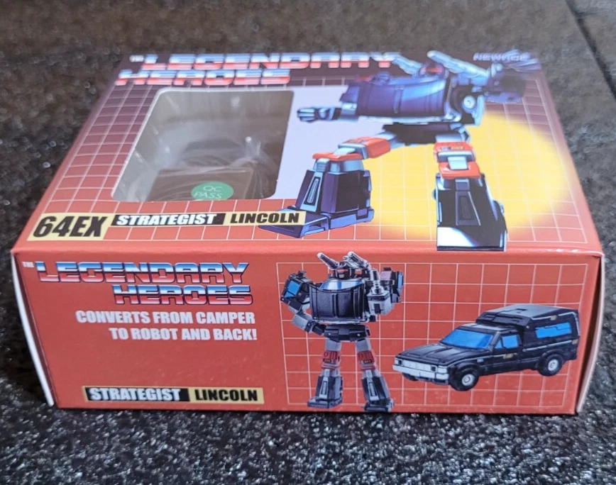 Newage Legendary Heroes H64EX Lincoln figure toy box version - Image 3 of 4