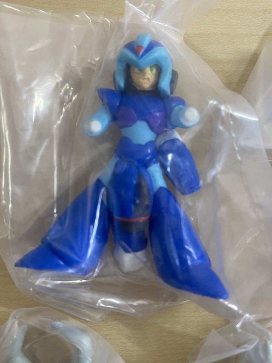 Mega Man X Rockman X Clear Buster Figure Full Color Cross Gashapon