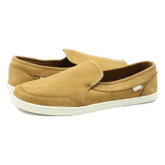 sanuk women's pair o dice leather loafer flat