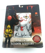 Pennywise IT Sound Sensor Activated Plush Window Wiggler 12" 