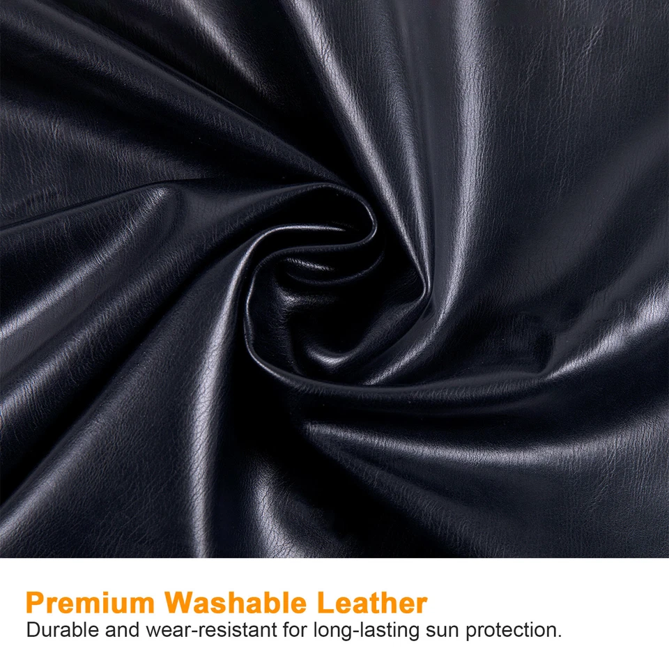 For Jeep Wrangler JK JKU 2007-2018 Leather Bikini Top Roof Cover Waterproof Foto 4 de 4