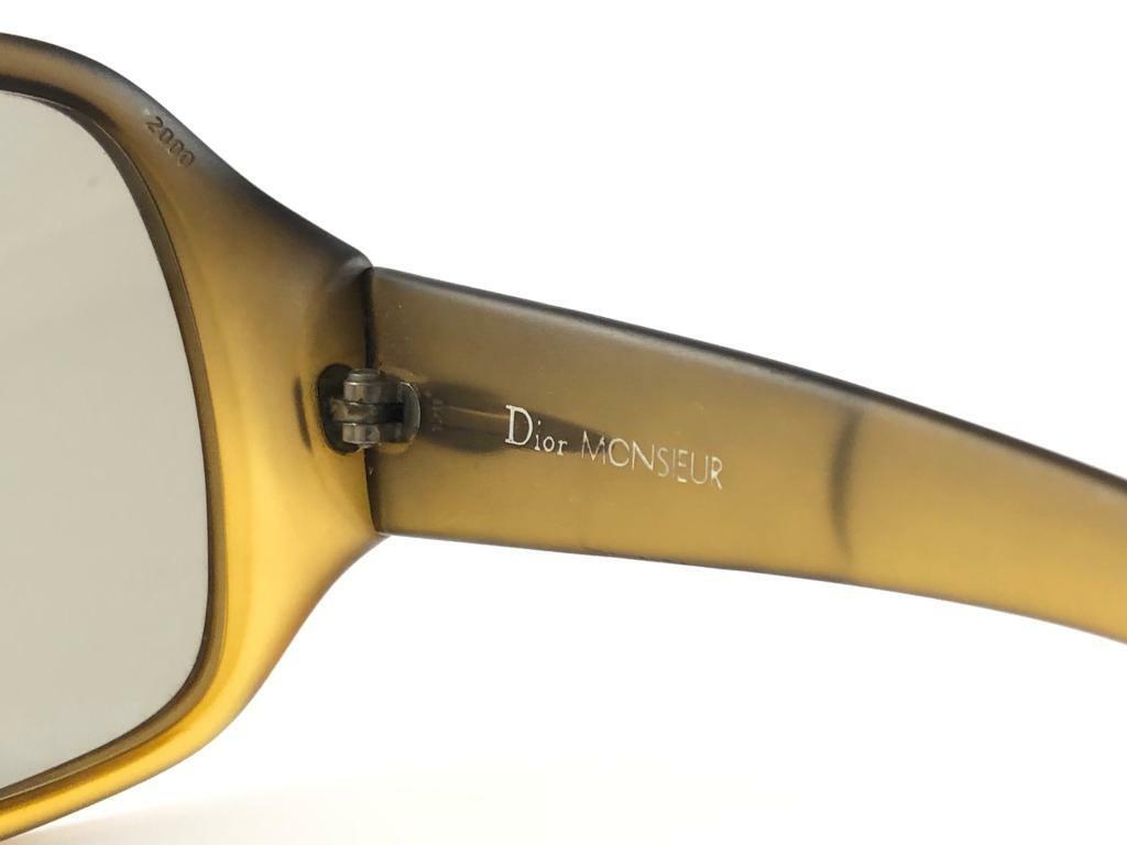 VINTAGE CHRISTIAN DIOR MONSIEUR MATTE OVERSIZED FRAME VINTAGE CHRISTIAN DIOR MONSIEUR MATTE OVERSIZED FRAME