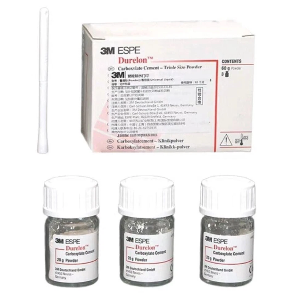 3M ESPE Durelon Triple Powder REGULAR Set,60g/3- 38236 - Image 2 of 3