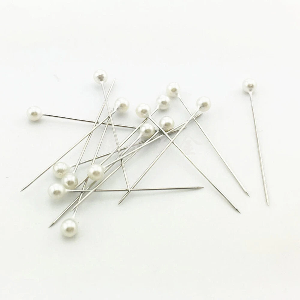 Pearl Sewing Head Pin pearl head large 100x Sewing Quilting Ball