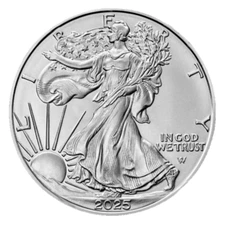 2025 1 oz American Silver Eagle $1 (BU)