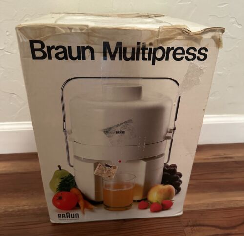 Braun MP50 Multipress Entsafter MP-50 Top Zustand unbenutzt top