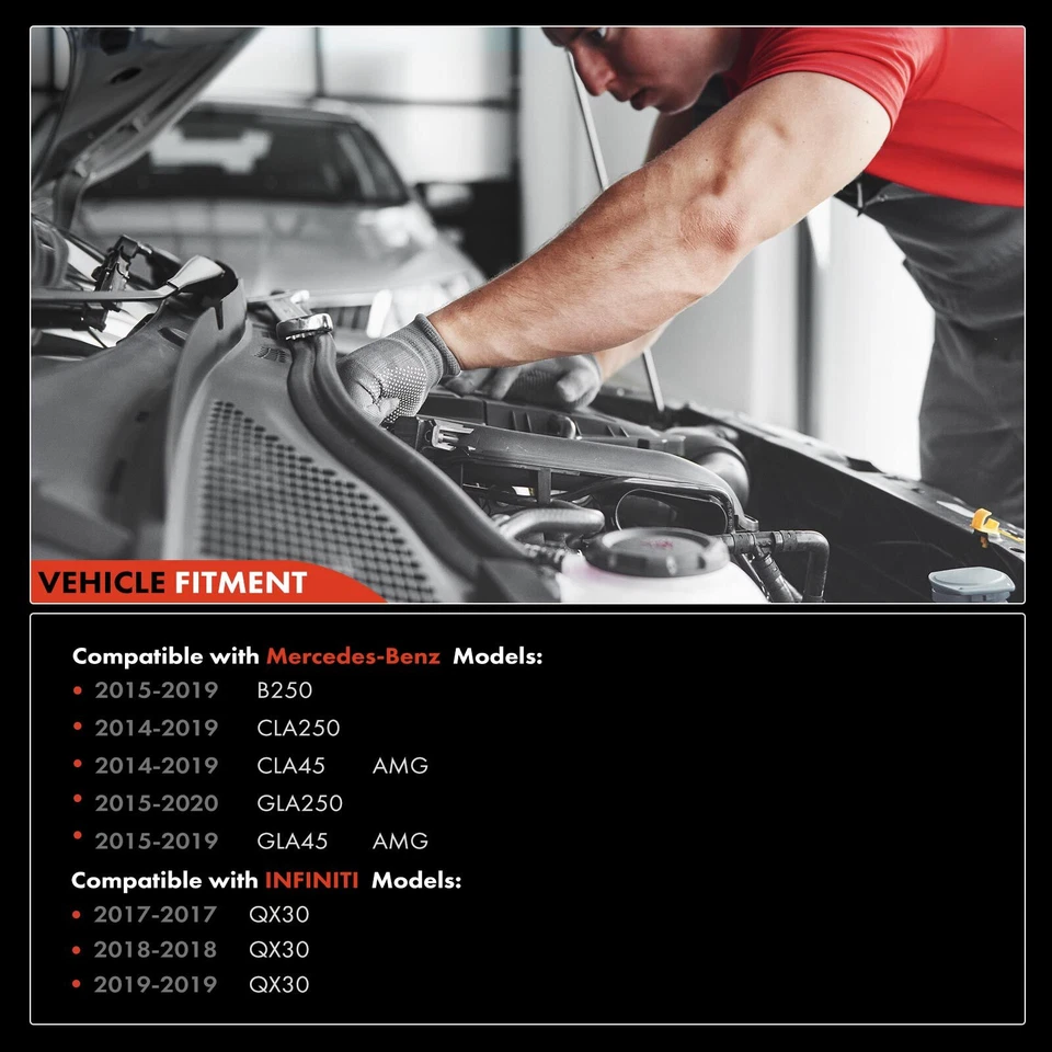 Стартерный двигатель для Mercedes-Benz CLA45 AMG CLA250 GLA250 B250 1,7 кВт 12 В CCW 15T - Изображение 3 из 4