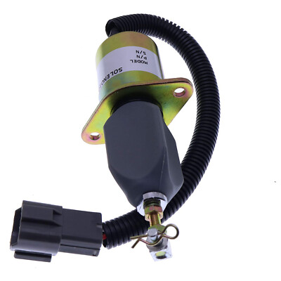Fuel Solenoid 129953-77811 129953-77803 For Yanmar Engine 4TNV94