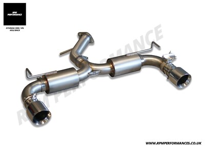 Hyundai I30N / VN 3'' Achse hinten Auspuffanlage (PFL)