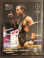 2020 Topps Now WWE NXT #5 Adam Cole TakeOver Portland