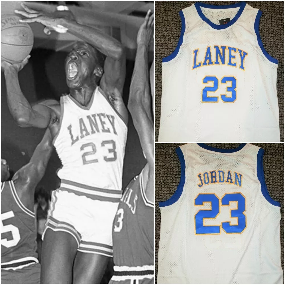 MICHAEL JORDAN LANEY HIGH SCHOOL BASKETBALL JERSEY — BORIZ