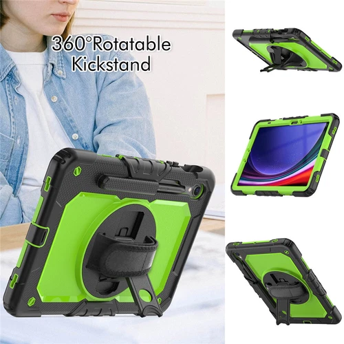 For Samsung Galaxy Tab S10 S9 Ultra Plus FE Shockproof Heavy Duty Case Cover - Picture 39 of 153