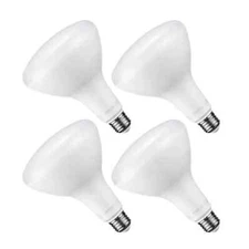 15W Fully Dimmable LED BR40 Light Bulb, 100W Equivalent, 1400lm, 3000K