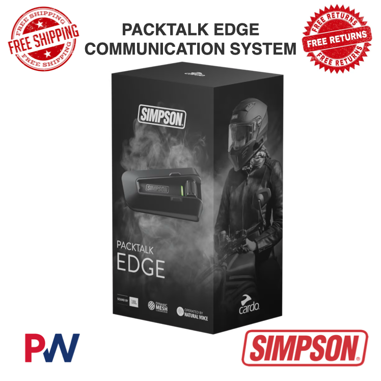 Simpson Cardo/Simpson Packtalk Edge Communication System