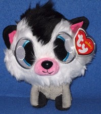 TY WHITE FANG BEANIE BABY (MOSHI MONSTERS) - UK EXCLUSIVE - MINT with MINT TAG