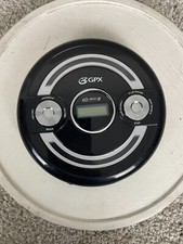 GPX CDP3106REM 60-SEC Portable Compact Disc Player Black Untested