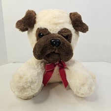 Walgreens Cream Brown Puppy Dog Plush Stuffed Animal Toy