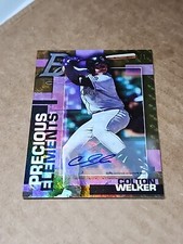 Colton Welker 2020 Bowman Platinum Precious Elements Autograph RC 1/1 one-of-one