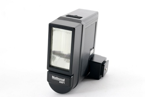 National panashot PE281 shoe mount flash w/case [Exc F/S Japan by FedEx#754416 - Picture 2 of 12