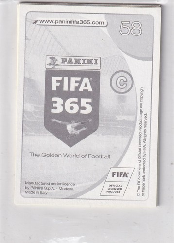 Panini Fifa 365 2017 Sticker Nr. 58 Fernando Torres - Picture 2 of 2