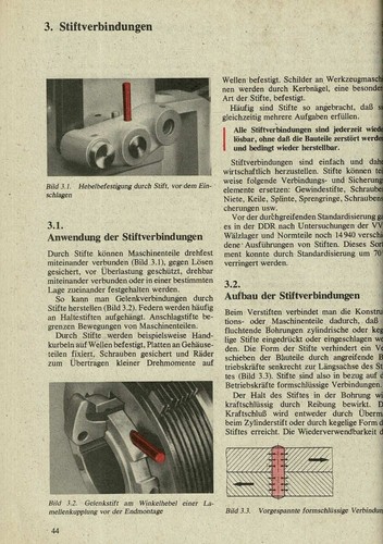 Maschinenelemente Baugruppen und ihre Montage Teil 1 Lehre Ausbildung Berufe DDR - Bild 5 von 8