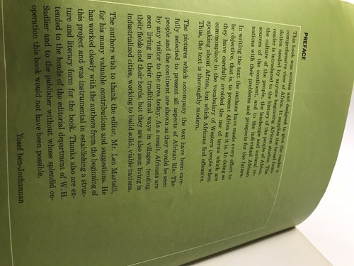 RARE - Yosef Ben-Jochannan’s Africa : The Land, The People, The Culture 1969 - Foto 15 di 21
