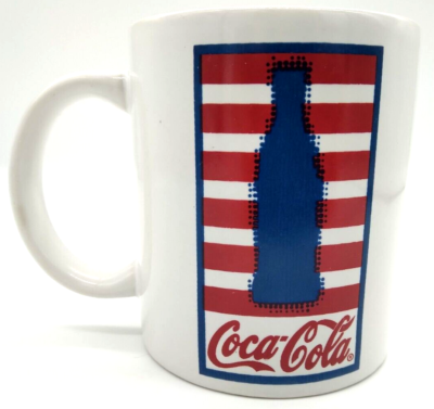 Coca Cola Coffee Mug Cup Gibson 2003 Coke Red White Blue Coffee Mug Vintage  | eBay