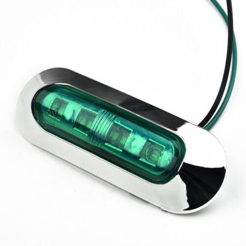 2X Grün+Rot LED Bootsbeleuchtung Navigationslicht Positionsleuchte Boot Lampe - Bild 11 von 13