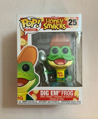 Honey Smacks Dig Em Frog Funko Pop Vinyl Figur