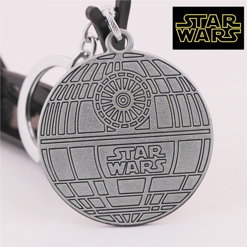 STAR WARS DEATH STAR Figurine FULL metal replica keychain Key chain collectible - Picture 2 of 4
