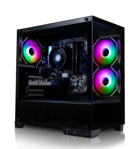 GAMING PC AMD Ryzen5 5500 1TB SSD 32GB RAM NVIDIA RTX 4060 Window 11 PRO - Picture 9 of 12