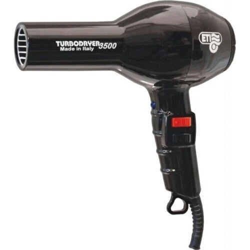 ETI Turbodryer 3500 Professional Salon Hairdryer Black 2000W