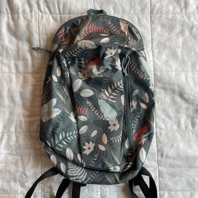 Quechua Arpenaz Green Floral Hiking Backpack - 10L