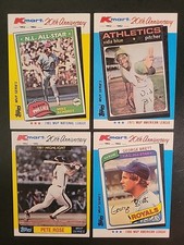 4 Mint 1982 Topps Kmart Series Gems